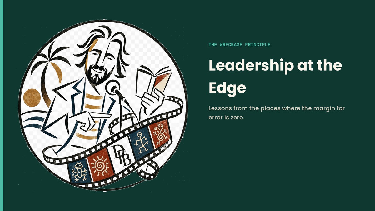 Leadership at the Edge — keynote title card