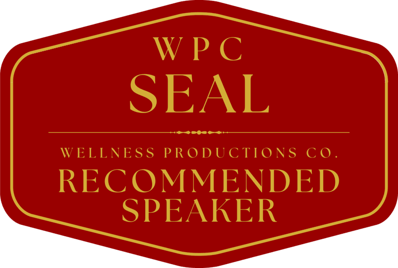 Wellness Productions Co. WPC Seal — Recommended Speaker
